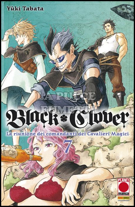 PURPLE #    20 - BLACK CLOVER 7